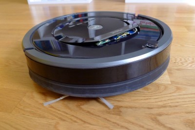Roomba with controller its handle