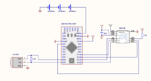 Outdoor temperature sensor schematics