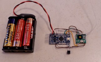 Outdoor temperature sensor, out of box